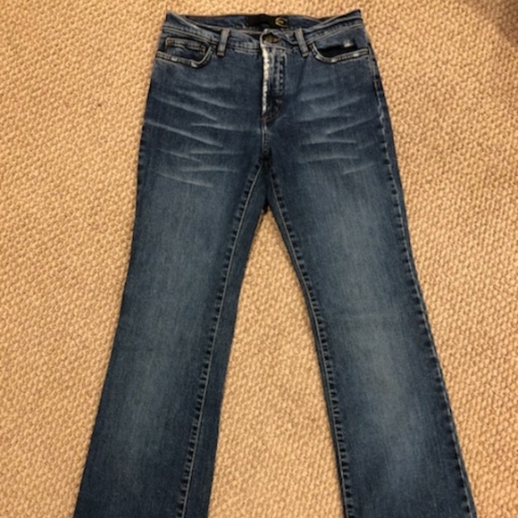 Roberto Cavalli/Just Cavalli Low Rise Flare Jeans - Picture 3 of 4